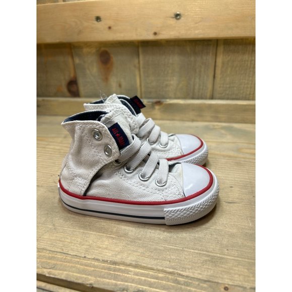 US5 / 12.5cm Converse CT Easy Slip Infant Shoes White-Navy Blue-Red 717663f - Picture 1 of 9